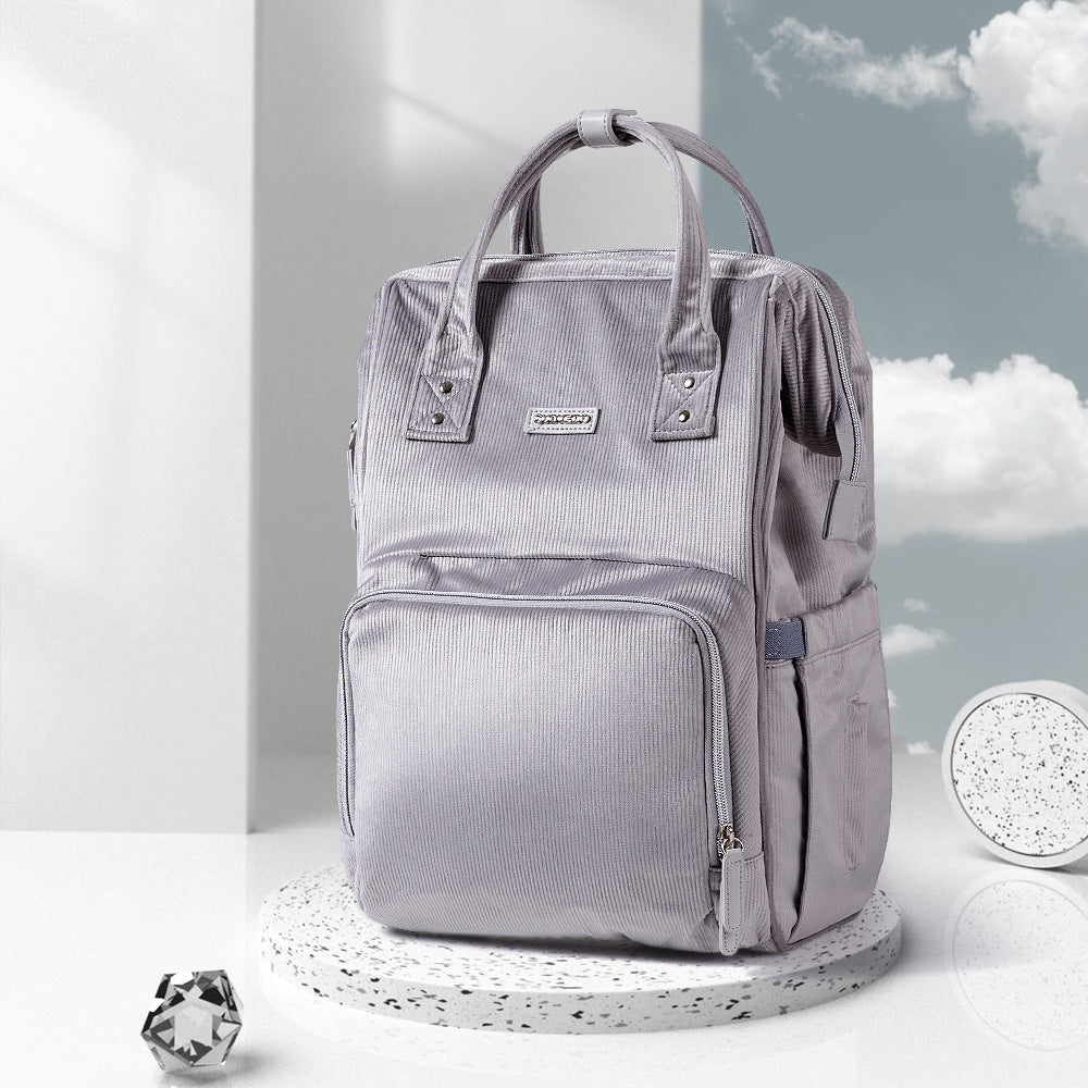 All-Day Baby Travel Backpack — Smart Diaper Bag with Organized Storage & Comfort Fit/Baby Diaper Bag Backpack Mommy Travel Bag Stroller Organizer Pockets,Back Safety Pocket