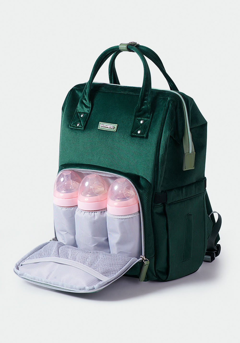All-Day Baby Travel Backpack — Smart Diaper Bag with Organized Storage & Comfort Fit/Baby Diaper Bag Backpack Mommy Travel Bag Stroller Organizer Pockets,Back Safety Pocket