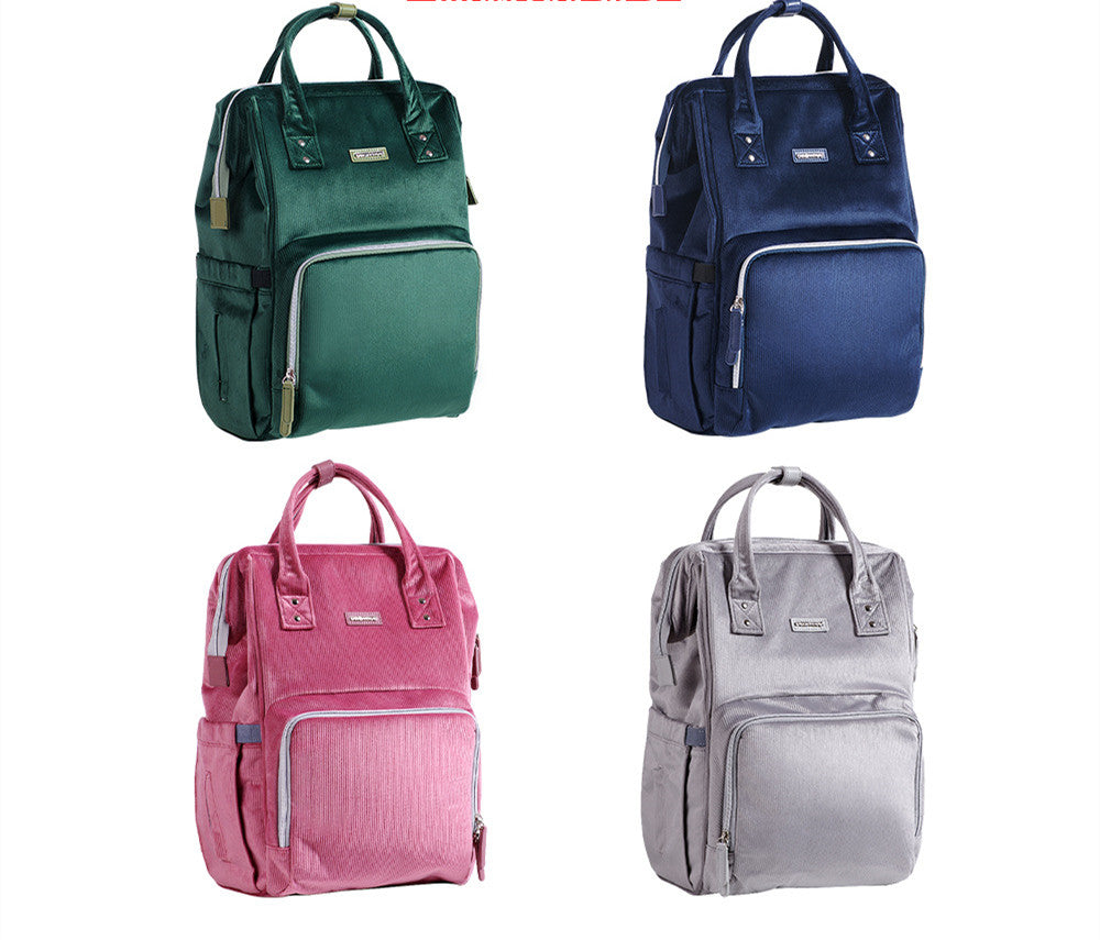 All-Day Baby Travel Backpack — Smart Diaper Bag with Organized Storage & Comfort Fit/Baby Diaper Bag Backpack Mommy Travel Bag Stroller Organizer Pockets,Back Safety Pocket