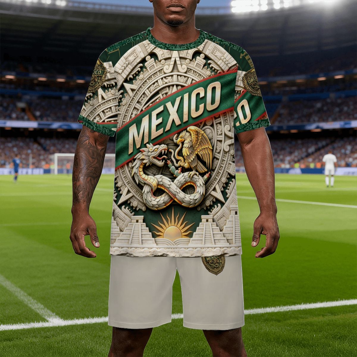Soccer Jersey SetCultura Azteca “México Orgullo” Premium Soccer Set – Limited Edition
