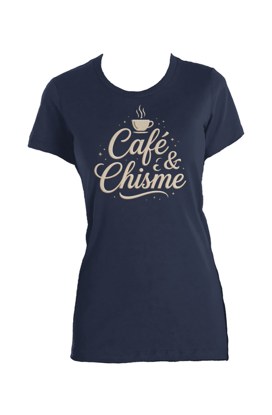 Café & Chisme Tee – Cultura Prints Co.