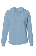 Chisme Fino Zip Hoodie – Cafecito y Actitud Edition