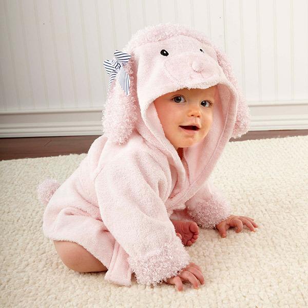 Cartoon Cute Ultra Soft Animal Modeling Baby Bath Towels Baby Bathrobes Cotton Children's Bathrobes Baby Hooded