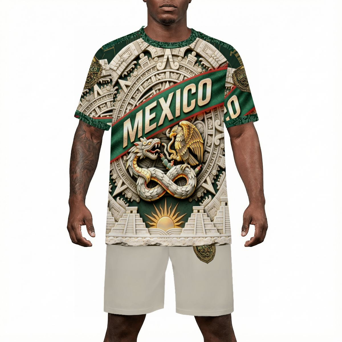 Soccer Jersey SetCultura Azteca “México Orgullo” Premium Soccer Set – Limited Edition