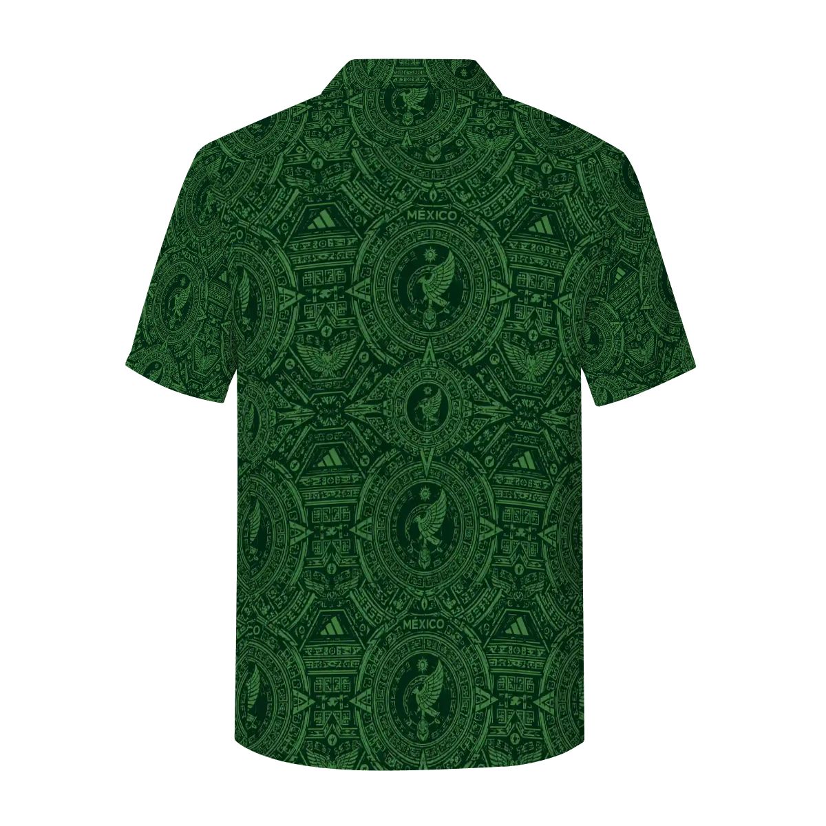 Mexico Heritage Hawaiian Soccer Shirt – Verde Edition