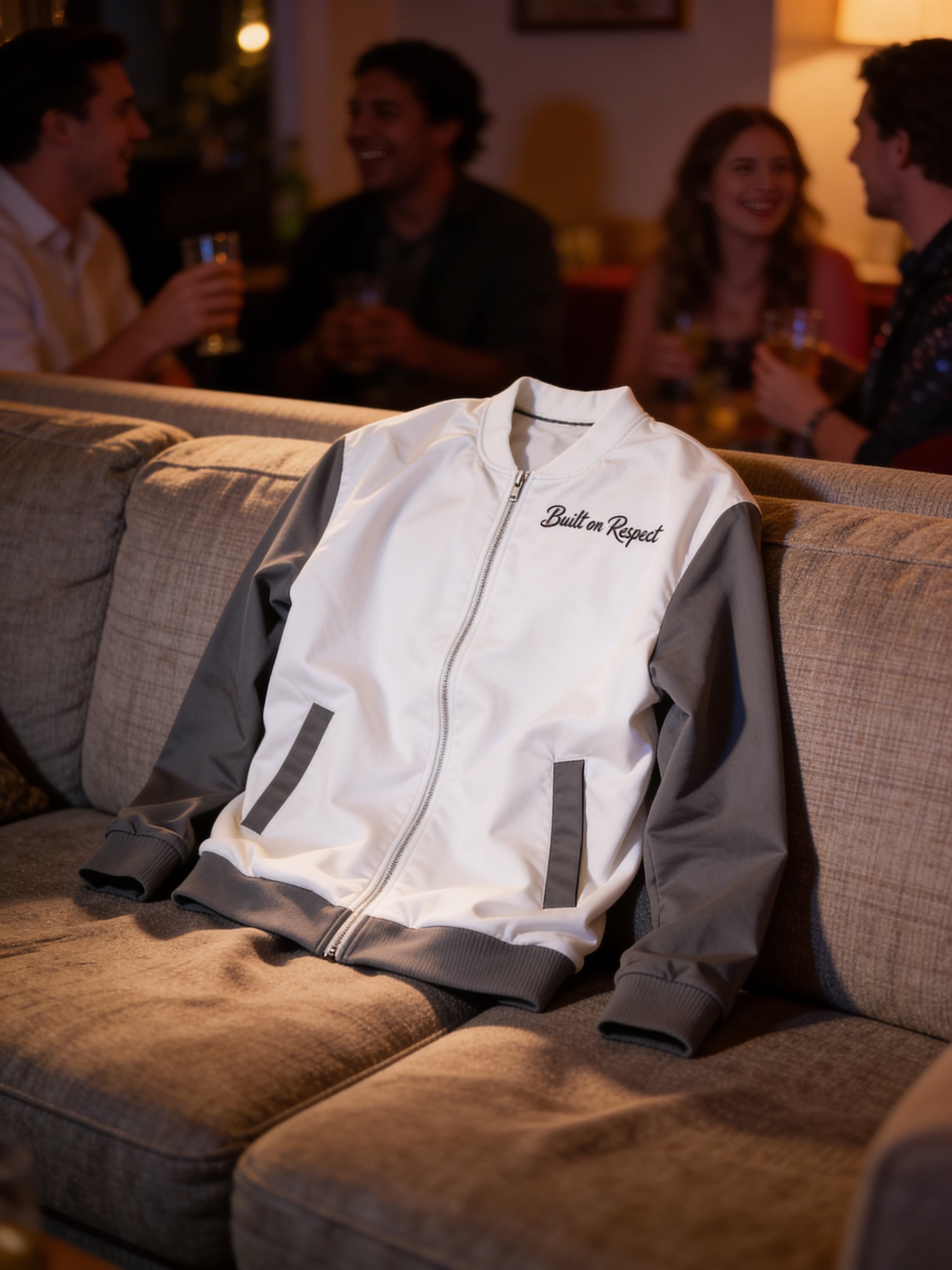Built on Respect Bomber Jacket – Family • Loyalty • Legacy Edition