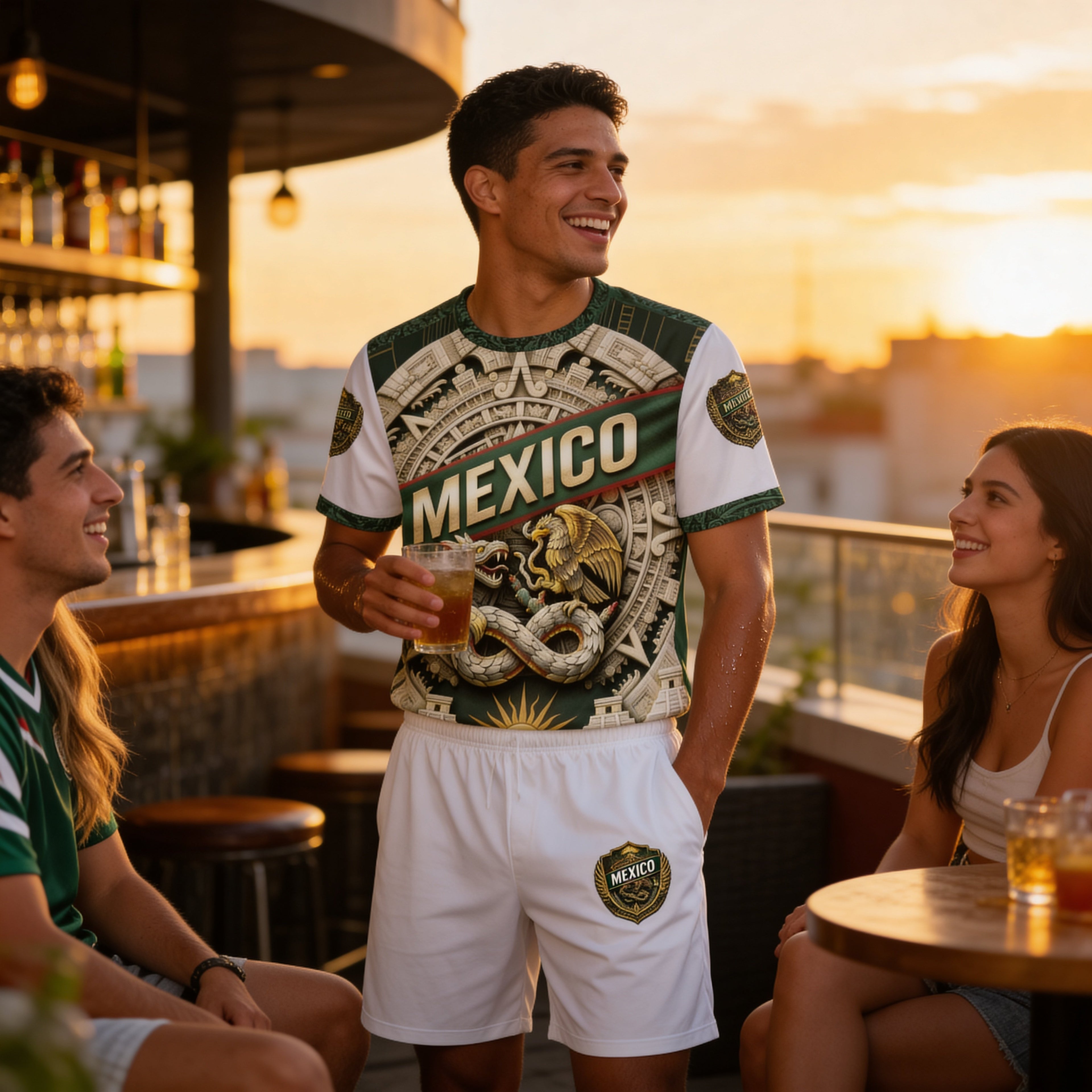 Soccer Jersey SetCultura Azteca “México Orgullo” Premium Soccer Set – Limited Edition