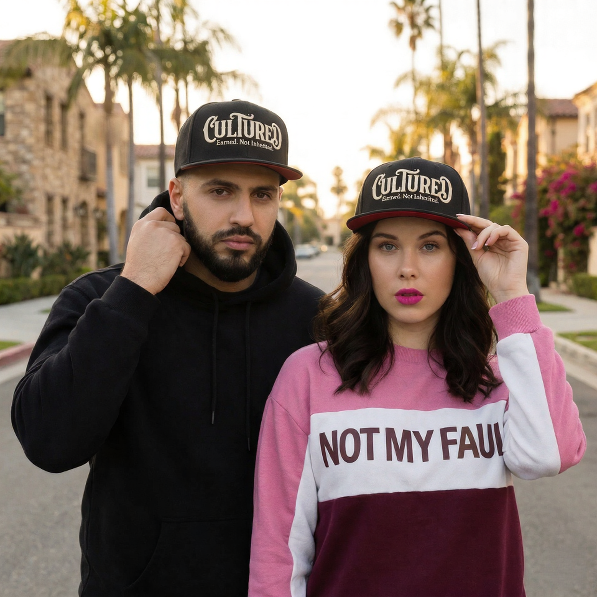“Cultured, Earned Not Inherited Hat – Cultura Prints Co”