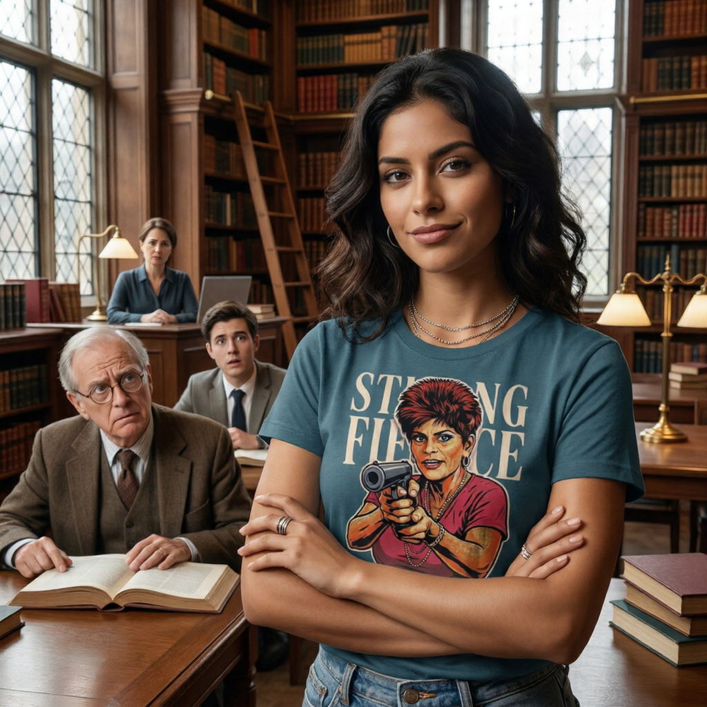 Strong & Fierce – “¿Qué miras, cabroncito?” Statement Tee