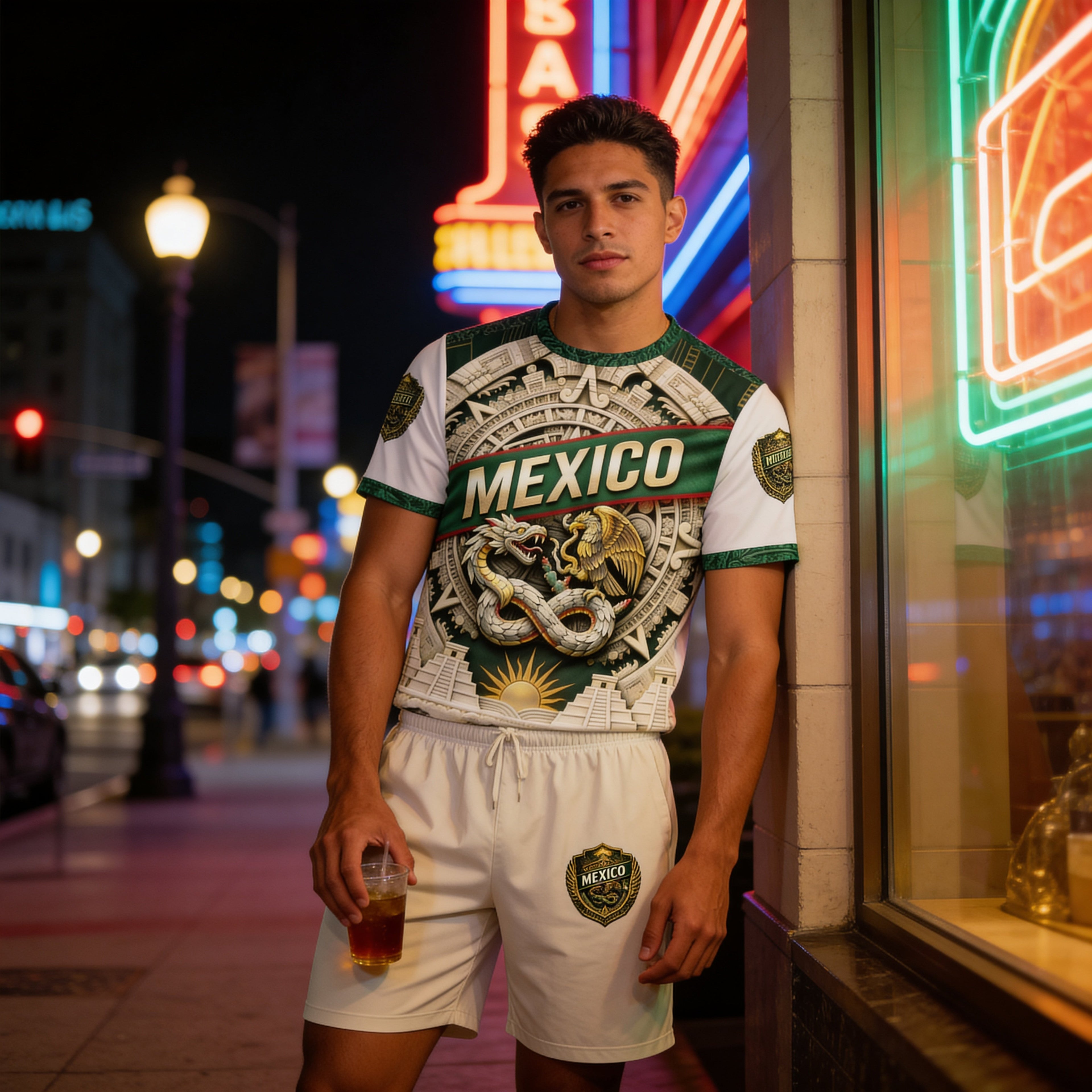 Soccer Jersey SetCultura Azteca “México Orgullo” Premium Soccer Set – Limited Edition
