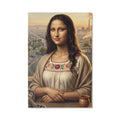 Mexican Mona Lisa in Los Angeles – Cultural Canvas Wall Art