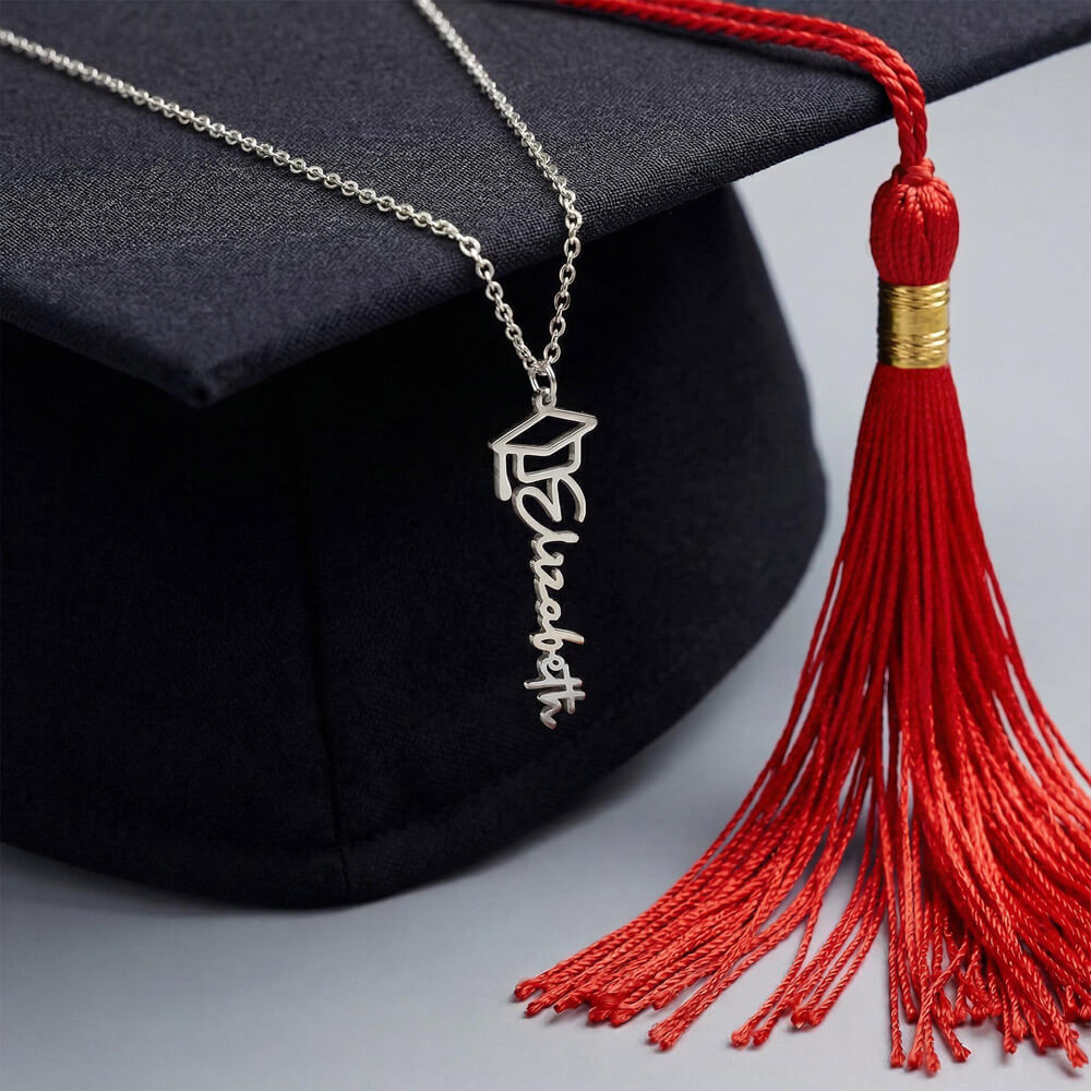 “To Our Graduate — Every Sacrifice Led You Here | Personalized Name Necklace Gift”