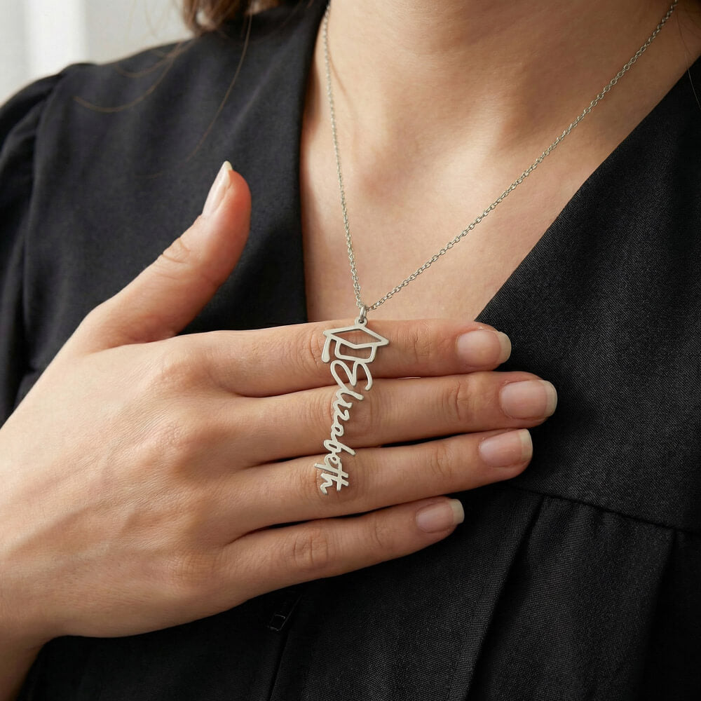 “To Our Graduate — Every Sacrifice Led You Here | Personalized Name Necklace Gift”