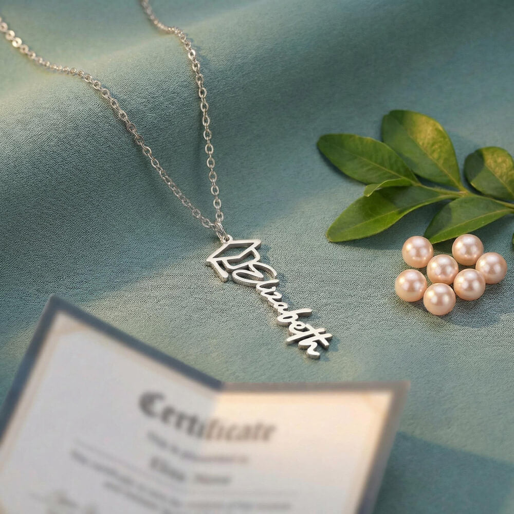 “To Our Graduate — Every Sacrifice Led You Here | Personalized Name Necklace Gift”