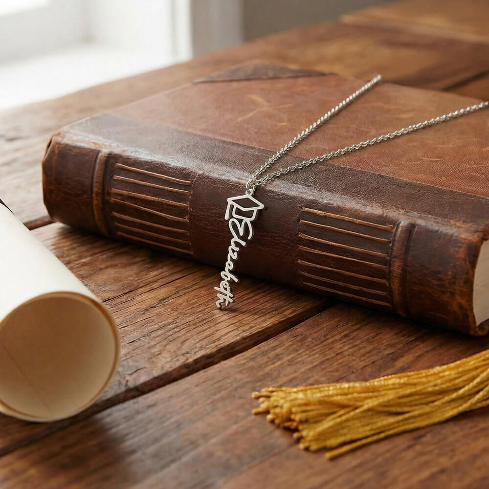 “To Our Graduate — Every Sacrifice Led You Here | Personalized Name Necklace Gift”