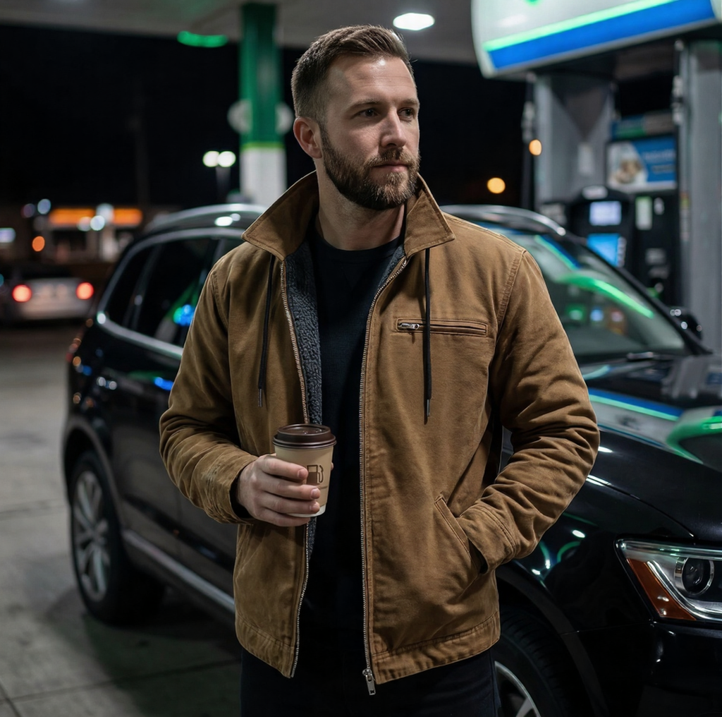 The Off-Duty Fleece Jacket – Rugged Comfort for Everyday Wear
