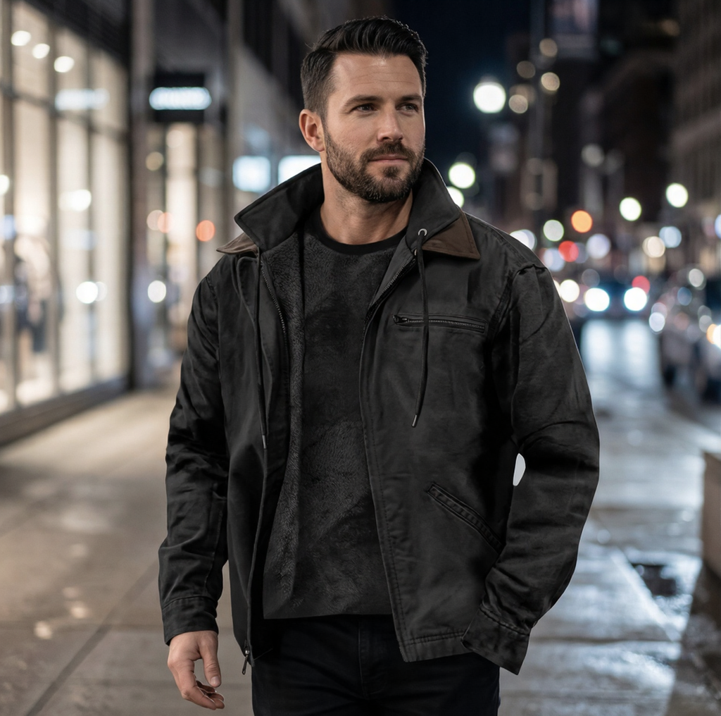 The Off-Duty Fleece Jacket – Rugged Comfort for Everyday Wear